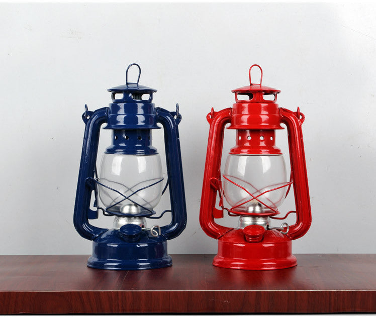 Illuminate Your Adventures with the Retro Kerosene Portable Camping Lantern