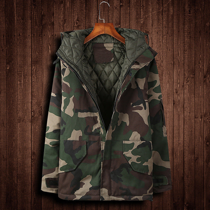 Stay Warm and Stylish This Winter with Our Camouflage Jacket