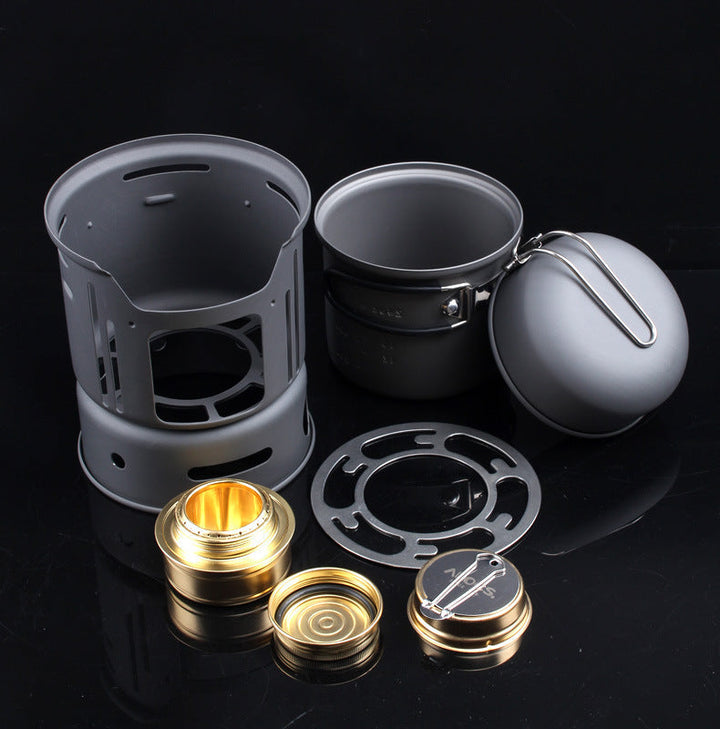 Elevate Your Outdoor Cooking with the Small Outdoor Camping Cookware Set