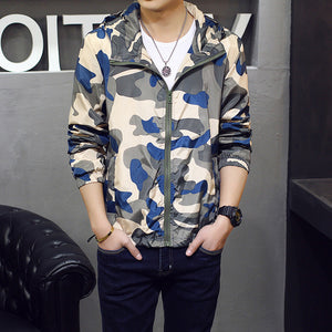 Discover the Ultimate Men's Slim Camouflage Jacket