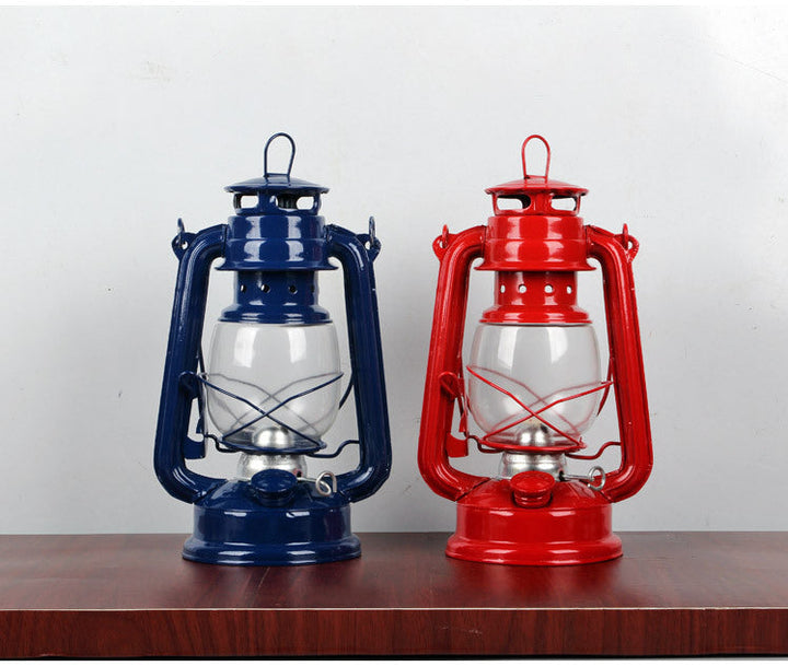Illuminate Your Adventures with the Retro Kerosene Portable Camping Lantern