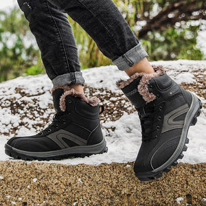 Cotton Winter Plus Velvet Warm Hiking Boots - Your Perfect Companion for Cold Weather Adventures