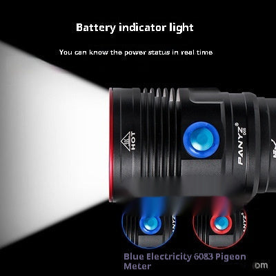 Illuminate Your Adventures with the High Power Outdoor Camping Flashlight