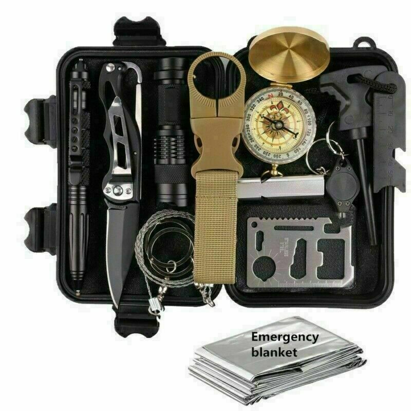 Prepare for the Unexpected with Our 14-In-1 Outdoor Emergency Survival Kit