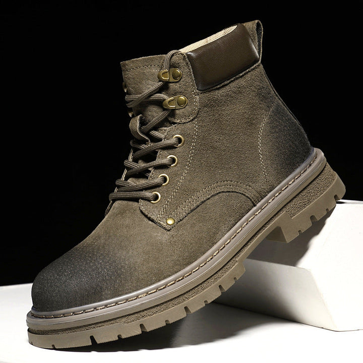 Experience Adventure with Our Workwear British Style Men's Hiking Boots