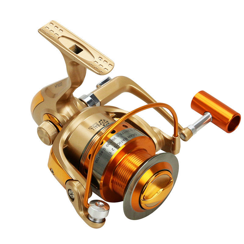 Experience Effortless Fishing with the Metal Head Rocker Fishing Reel