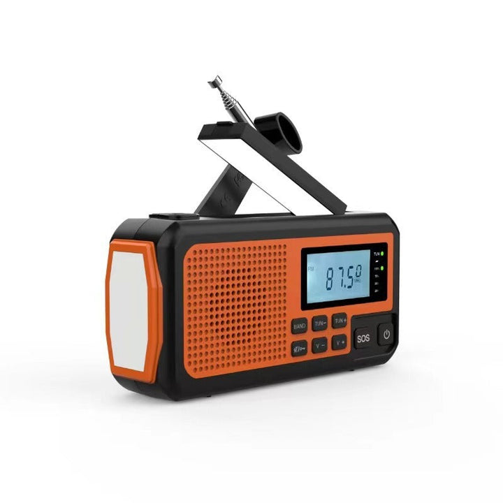 Illuminate Your Adventures with the Outdoor Solar-Powered Flashlight Power Bank