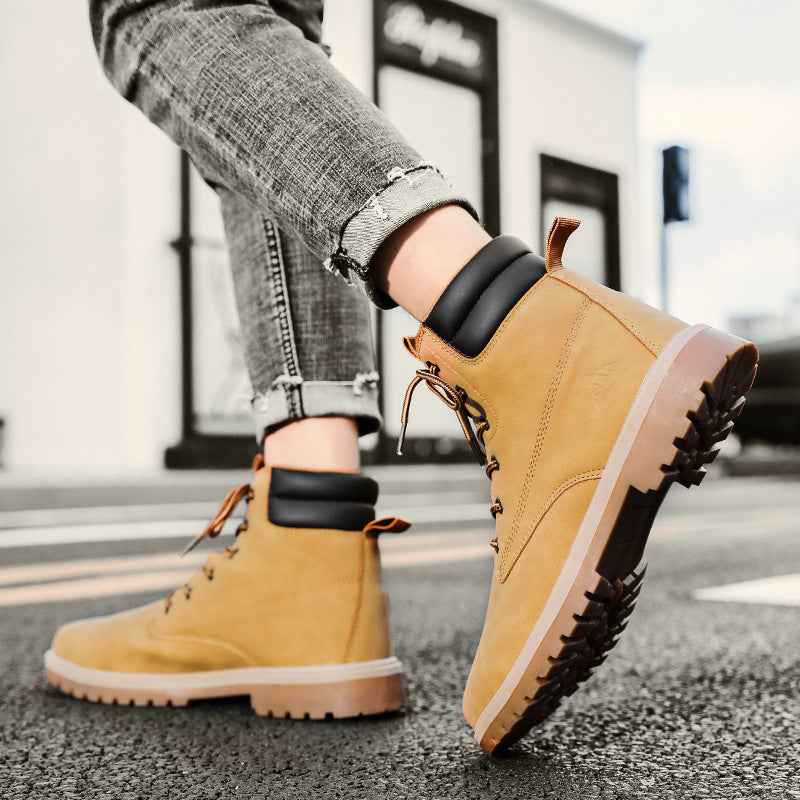 High-top Boots Outdoor Hiking Men's Shoes