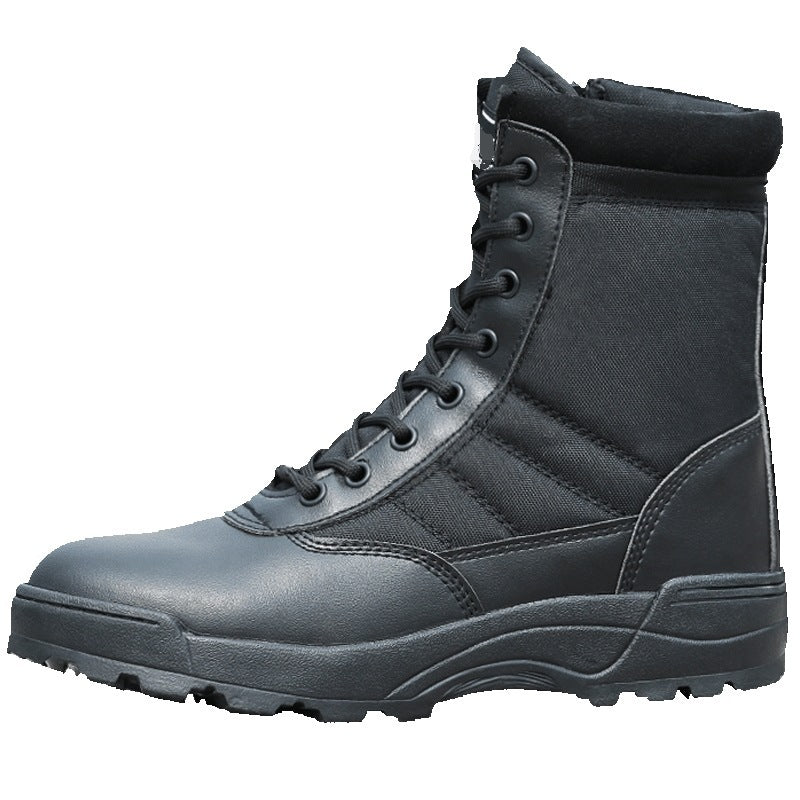 Desert land combat boots