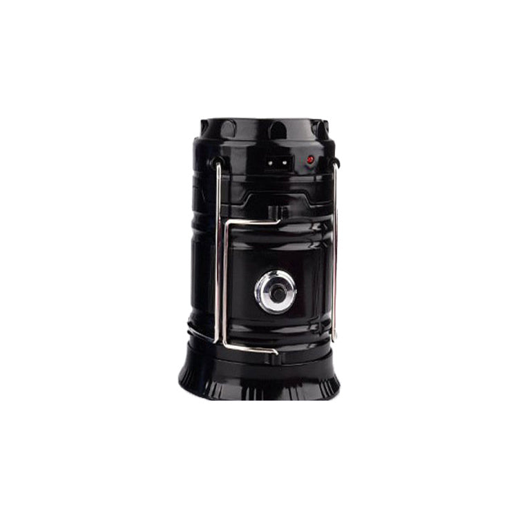 Multifunctional telescopic camping lantern