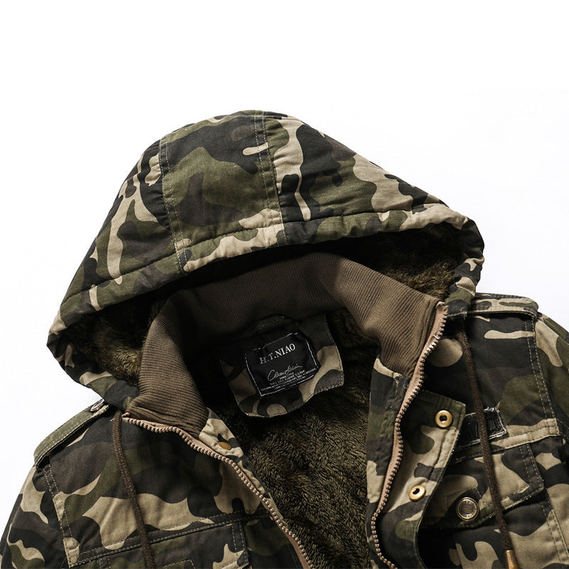Casual Men's Camouflage Jacket