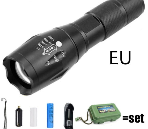 Self-Defense Waterproof Flashlight