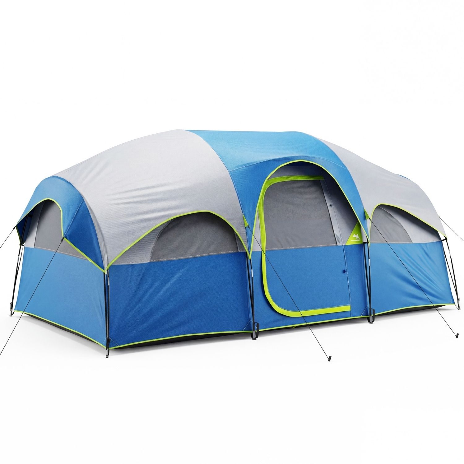 Camping Tent, Waterproof Windproof Dome Tent, Multi-Directional Ventilation, 5 Min Quick Setup, For Family Outdoor, Backpacking, Hiking