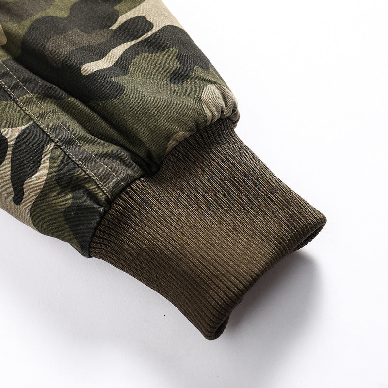 Casual Men's Camouflage Jacket