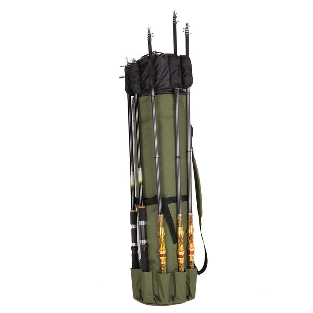 Fishing rod storage portable reel bag