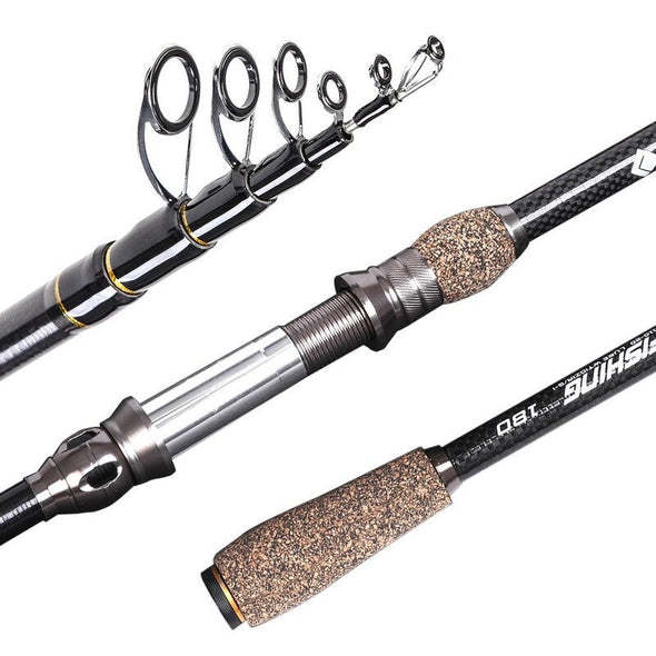 Carbon Telescopic Sea Rod Fishing Tackle