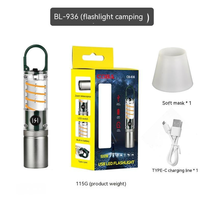 Outdoor Multifunctional Camping Flashlight