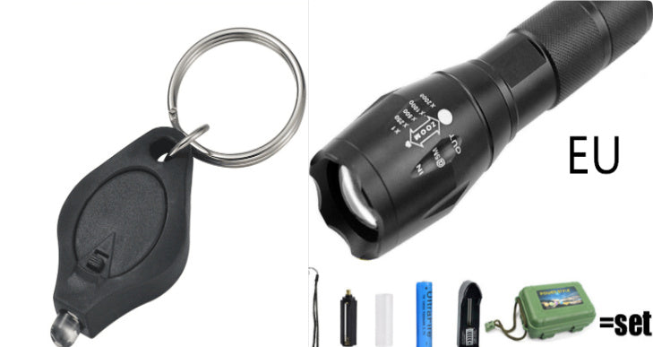 Self-Defense Waterproof Flashlight