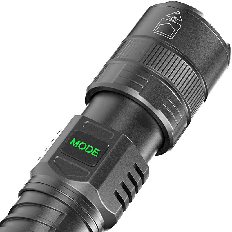 USB Charging Electric Display Camping Flashlight