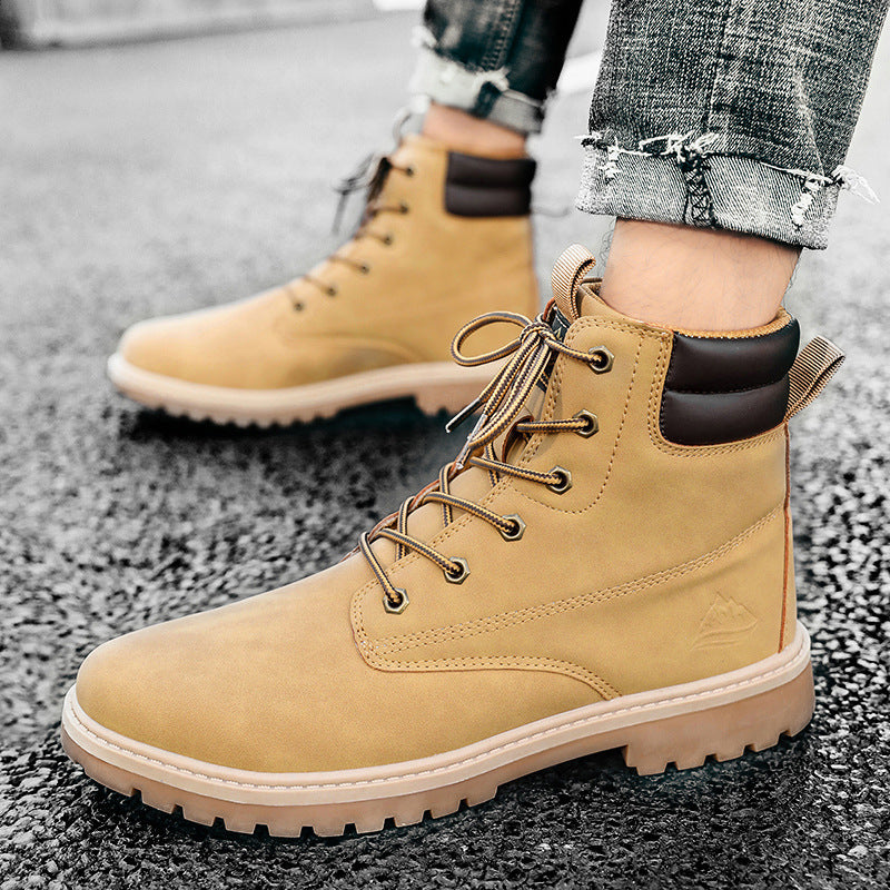 High-top Boots Outdoor Hiking Men's Shoes