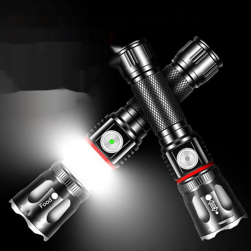 Outdoor Camping T6 Strong Light Flashlight